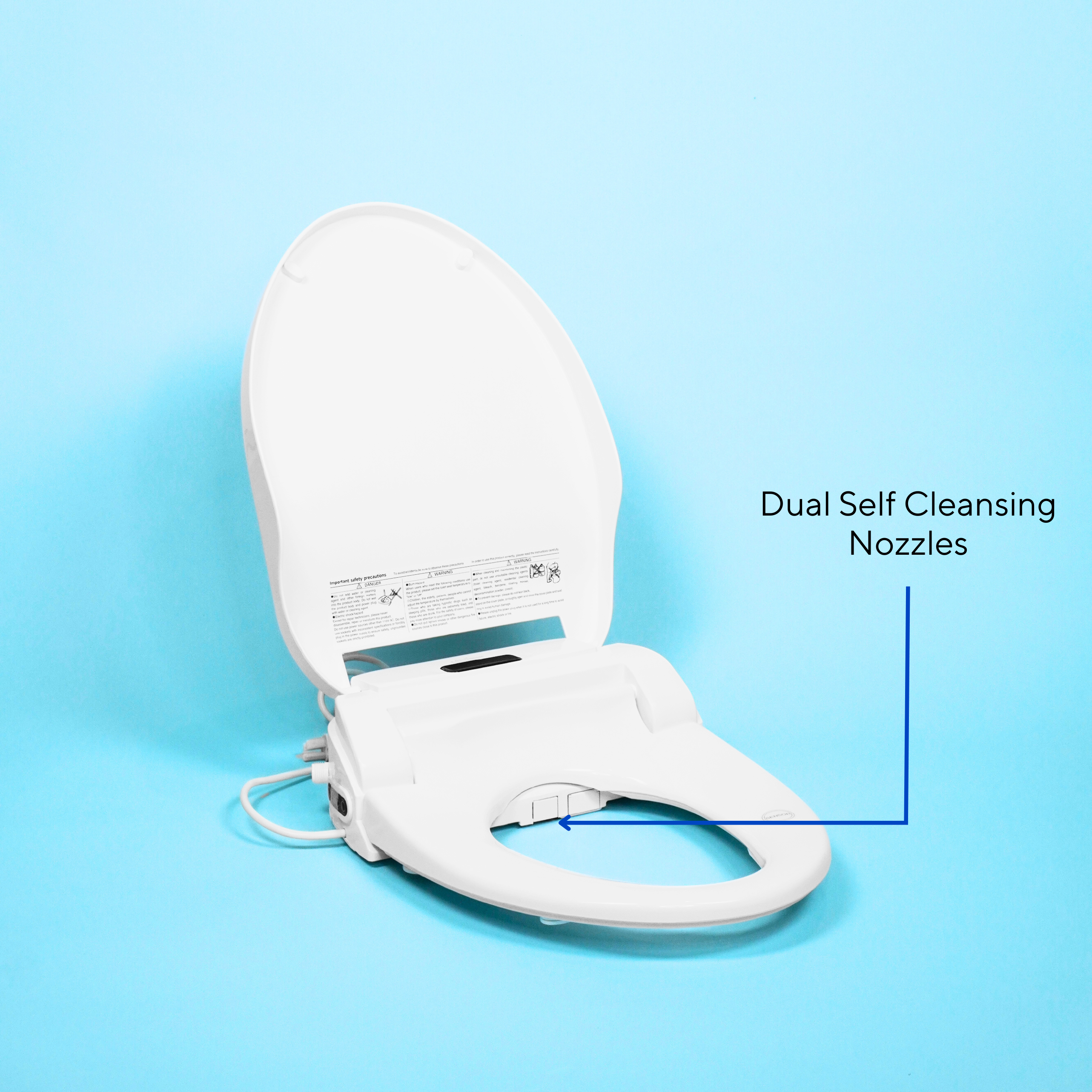 Abattant Wc Lavant Toilet Seat Cuvette Chauffante SmartWash