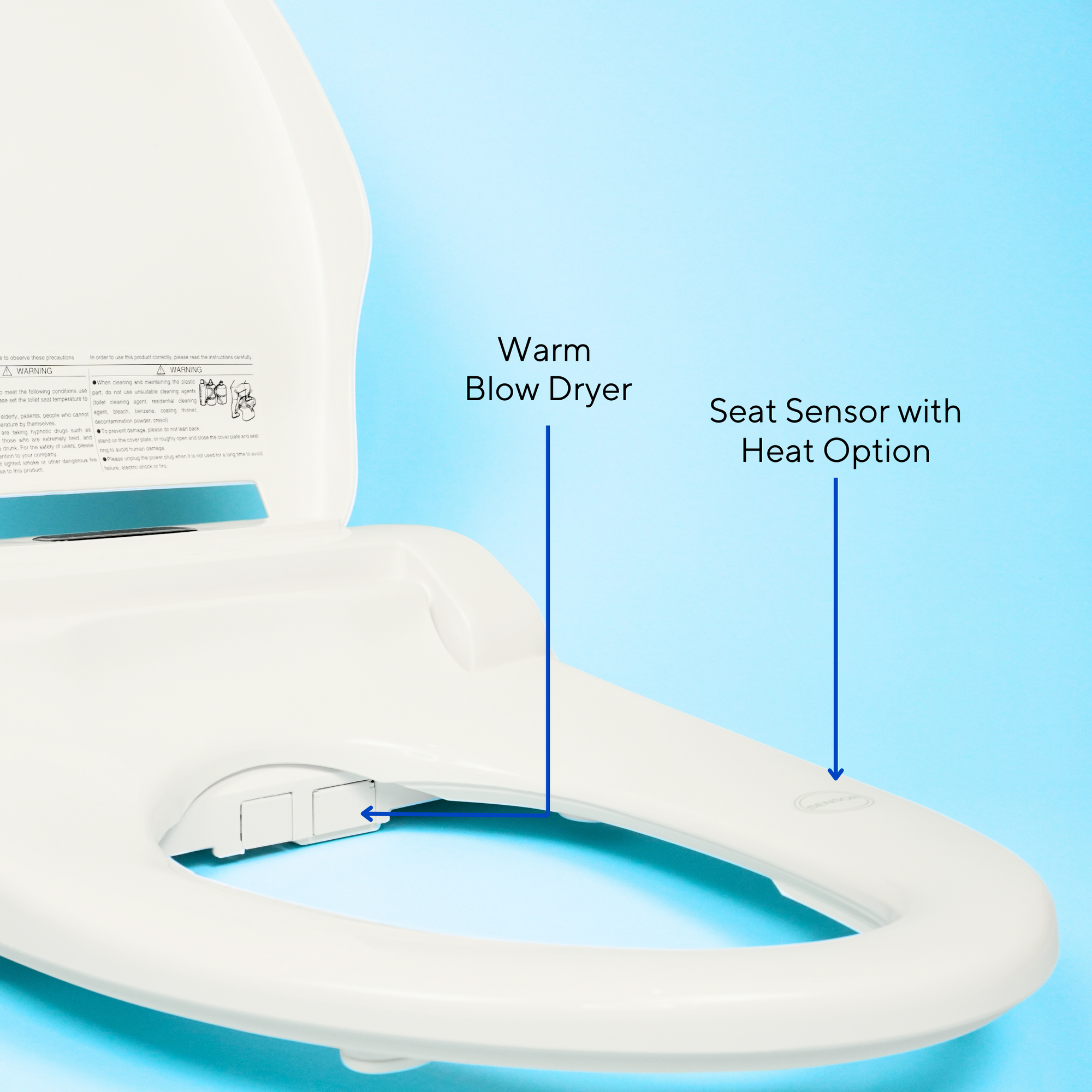 SmartWash Elongated Bidet: Electric & Remote-Controlled